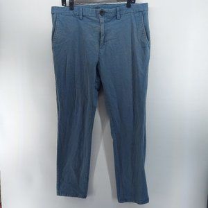 old navy ultimate slim blue pants size 38 with defect